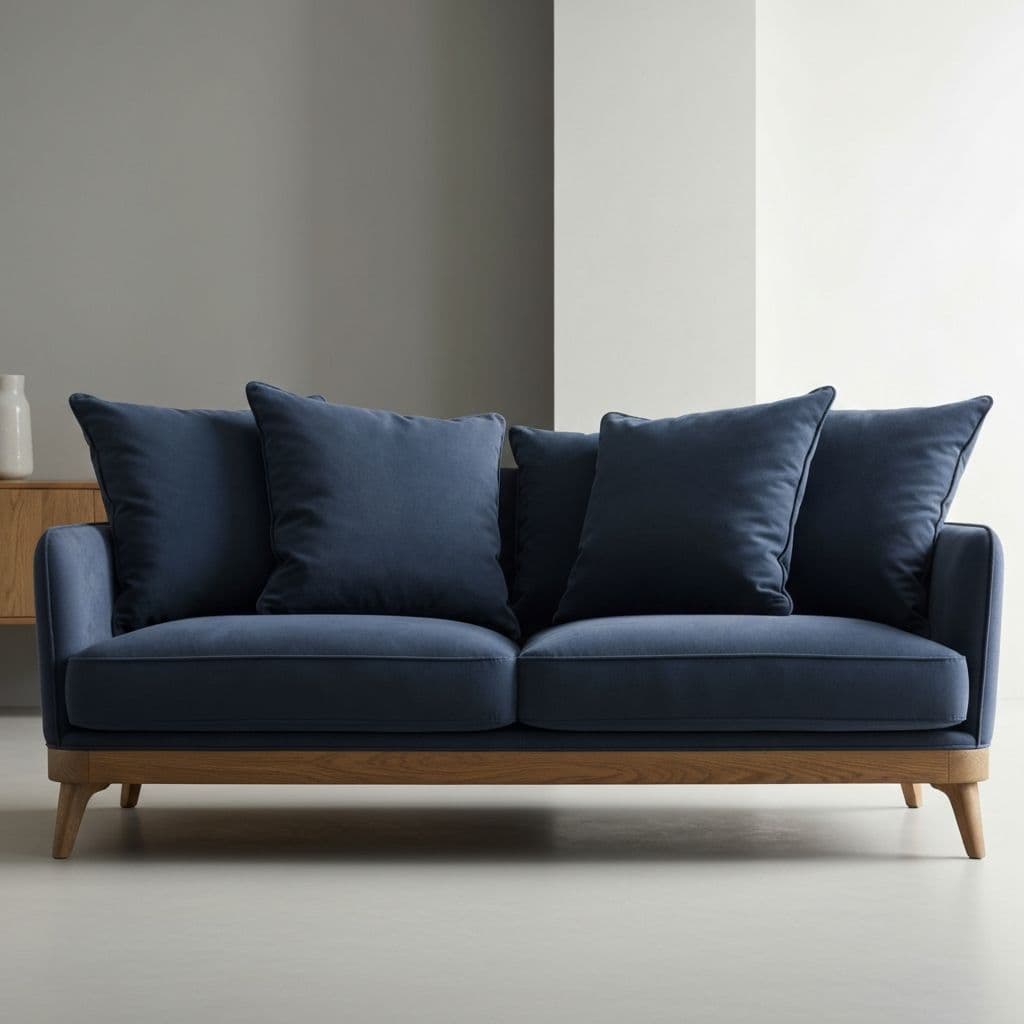 Luxury Modern Sofa - Front View